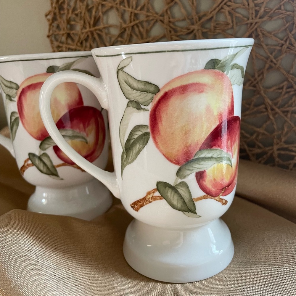 Porcelain cups by American Atelier.